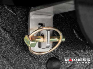 Jeep Gladiator Tow Flap - Full Width - Access - Rockstar - Black Diamond Mist Finish - 2020+ Jeep Gladiator Tow Flap - Full Width - Access - Rockstar - Black Diamond Mist Finish - 2020+